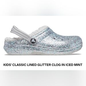 Crocs Classic Lined Glitter Clog